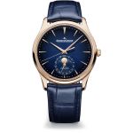 Jaeger-LeCoultre Master Ultra Thin Moon Q1362580 (2025) - Blauw wijzerplaat 39mm Roségoud (1/1)