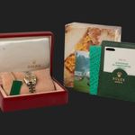 Rolex Lady-Datejust 69173 (1997) - Champagne dial 26 mm Gold/Steel case (8/8)