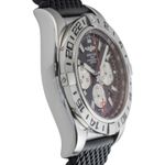 Breitling Chronomat GMT AB0413B9/BD17 (Unknown (random serial)) - Black dial 47 mm Steel case (7/8)