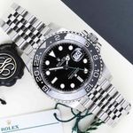 Rolex GMT-Master II 126710GRNR (2024) - Zwart wijzerplaat 40mm Staal (1/8)