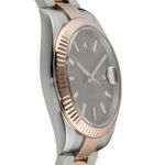 Rolex Datejust 41 126331 (Unknown (random serial)) - Brown dial 41 mm Gold/Steel case (6/8)