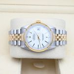 Rolex Datejust 36 16233 (1990) - Wit wijzerplaat 36mm Goud/Staal (4/6)