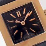 Patek Philippe Golden Ellipse 5738/1R-001 (Unknown (random serial)) - Black dial 35 mm Rose Gold case (2/8)