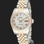 Rolex Lady-Datejust 179171 (2016) - Pearl dial 26 mm Gold/Steel case (1/8)