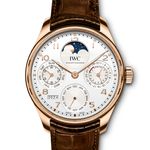 IWC Portuguese Perpetual Calendar IW503302 (2023) - Zilver wijzerplaat 44mm Roségoud (1/1)