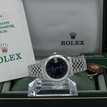 Rolex Datejust 31 68274 (1999) - Blue dial 31 mm Steel case (3/7)