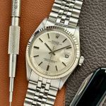 Rolex Datejust 1601 (1972) - Silver dial 36 mm Steel case (1/8)