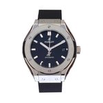 Hublot Classic Fusion 565.NX.1470.RX (2025) - Zwart wijzerplaat 38mm Titanium (1/1)