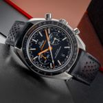 Omega Speedmaster Racing 329.32.44.51.01.001 (Onbekend (willekeurig serienummer)) - Zwart wijzerplaat 44mm Staal (2/8)