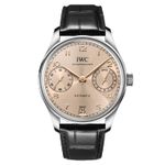 IWC Portuguese Automatic IW501705 (2024) - Champagne wijzerplaat 42mm Staal (1/1)