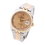 Rolex Datejust 41 126333 (2024) - Champagne dial 41 mm Gold/Steel case (2/4)