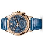 Patek Philippe Annual Calendar Chronograph 5905R-010 (2023) - Blauw wijzerplaat 42mm Roségoud (2/6)