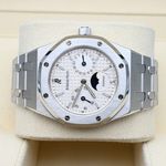 Audemars Piguet Royal Oak Day-Date 25594ST (2004) - Wit wijzerplaat 36mm Staal (5/9)