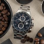 TAG Heuer Carrera Calibre 1887 CAR2A10.BA0799 (Unknown (random serial)) - Black dial 43 mm Steel case (3/8)