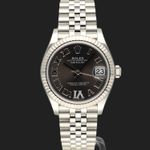 Rolex Datejust 31 278274 (2020) - Grey dial 31 mm Steel case (3/8)