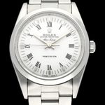 Rolex Air-King 14000 (1994) - White dial 34 mm Steel case (1/7)
