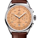 Breitling Premier AB0145331K1P2 (2024) - Orange dial 42 mm Steel case (1/1)