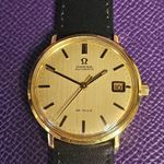 Omega De Ville Unknown (Unknown (random serial)) - Champagne dial 34 mm Yellow Gold case (3/5)