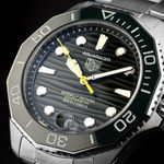 TAG Heuer Aquaracer 300M WBP5116.BA0013 (2026) - Green dial 42 mm Steel case (3/8)
