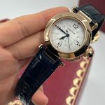 Cartier Pasha WGPA0014 (2024) - Silver dial 35 mm Rose Gold case (6/8)