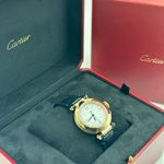 Cartier Pasha WGPA0014 (2024) - Silver dial 35 mm Rose Gold case (2/8)