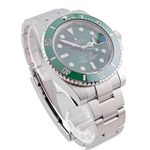 Rolex Submariner Date 116610LV (Unknown (random serial)) - Green dial 40 mm Steel case (4/8)
