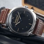 Panerai Special Editions PAM00449 (Onbekend (willekeurig serienummer)) - Zwart wijzerplaat 47mm Staal (2/8)