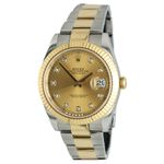 Rolex Datejust 41 126333 (2023) - Champagne dial 41 mm Gold/Steel case (1/7)