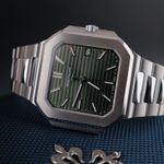 Patek Philippe Cubitus 5821/1A-001 (2024) - Green dial 45 mm Steel case (1/8)