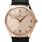 Jaeger-LeCoultre Master Ultra Thin Q1342420 (2012) - Champagne dial 38 mm Rose Gold case (1/8)