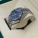 Rolex Sky-Dweller 326934 (Onbekend (willekeurig serienummer)) - Blauw wijzerplaat 42mm Staal (5/8)