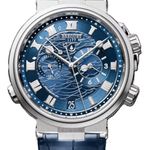 Breguet Marine 5547BB/Y2/9ZU (2025) - Blue dial 40 mm White Gold case (1/1)