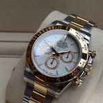 Rolex Daytona 126503 (2025) - White dial 40 mm Gold/Steel case (4/7)