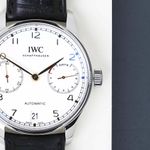 IWC Portuguese Automatic IW500704 (2017) - Silver dial 42 mm Steel case (5/8)