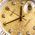 Rolex Datejust 36 16233 (2002) - Champagne dial 36 mm Gold/Steel case (2/8)