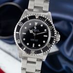 Rolex Submariner No Date 14060M (2006) - Zwart wijzerplaat 40mm Staal (3/8)