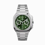 Bell & Ross BR 05 BR05C-GN-ST/SST (2025) - Groen wijzerplaat 43mm Staal (1/1)