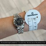 Rolex Lady-Datejust 179174 (2014) - Black dial 26 mm Steel case (2/8)