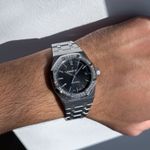 Audemars Piguet Royal Oak Lady 15451ST.ZZ.1256ST.01 (2013) - Black dial 37 mm Steel case (7/8)