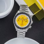 Omega Speedmaster Reduced 3810.12.06 (1999) - Yellow dial 39 mm Steel case (2/8)