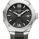 Baume & Mercier Riviera M0A10613 (2026) - Grijs wijzerplaat 36mm Staal (1/1)