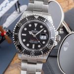 Rolex Sea-Dweller 126600 (2018) - Zwart wijzerplaat 43mm Staal (3/8)