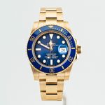 Rolex Submariner Date 116618LB (2017) - Black dial 40 mm Yellow Gold case (1/7)