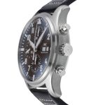 IWC Pilot Chronograph IW377713 (Onbekend (willekeurig serienummer)) - Bruin wijzerplaat 43mm Staal (6/8)