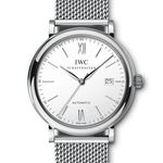 IWC Portofino Automatic IW356505 (2023) - Zilver wijzerplaat 40mm Staal (1/1)