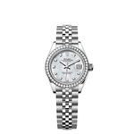 Rolex Lady-Datejust 279384RBR (2025) - Pearl dial 28 mm Steel case (1/1)