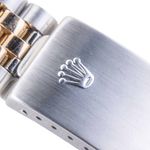 Rolex Datejust 36 16233 (1993) - Beige dial 36 mm Gold/Steel case (7/8)