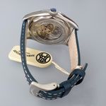 Armand Nicolet Unknown A132AAA-BU-P140BU2 (2025) - Blue dial 43 mm Steel case (6/8)