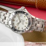 Omega Seamaster Diver 300 M 2582.20.00 (1995) - Wit wijzerplaat 28mm Staal (1/8)