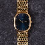 Patek Philippe Golden Ellipse 3738 (2000) - Blue dial 31 mm Yellow Gold case (2/6)